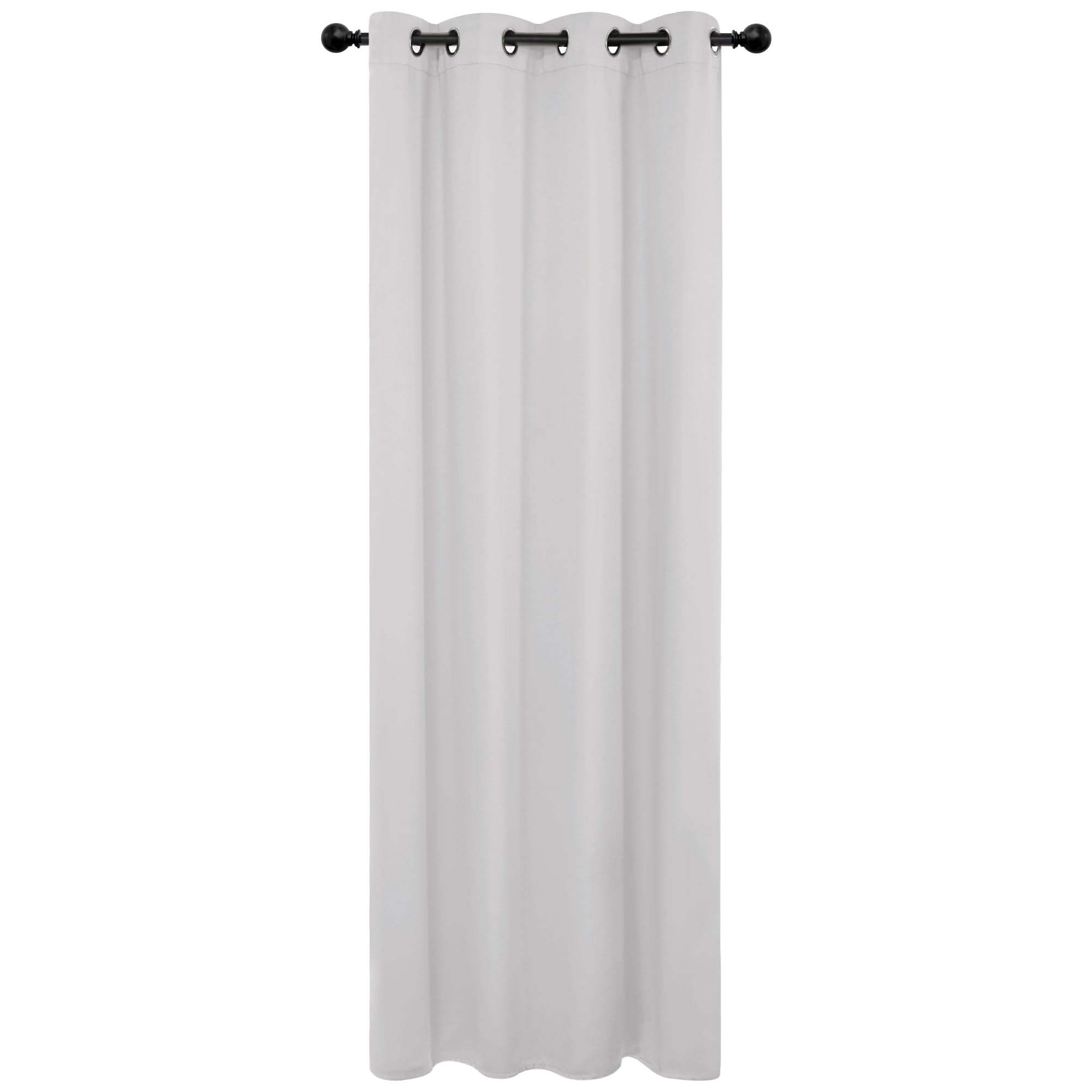 Deconovo Blackout Wide Curtain Panel, Grommet Top Thermal Insulated Room Darkening Drape for Bedroom Living Room, Khaki Divider, 100W x 84L Inch, Pack of 1
