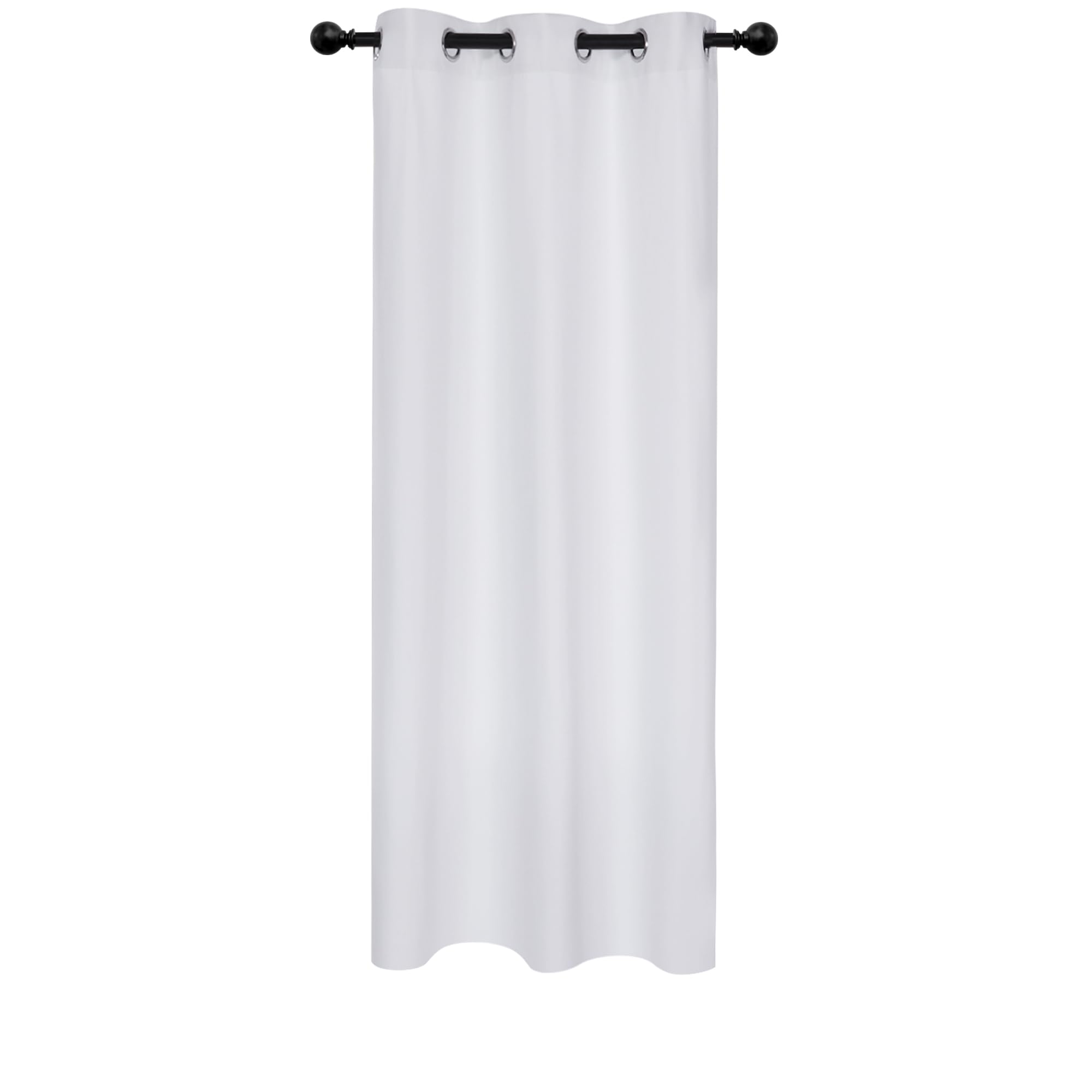 Deconovo Blackout Wide Curtain Panel, Grommet Top Thermal Insulated Room Darkening Drape for Bedroom Living Room, Khaki Divider, 100W x 84L Inch, Pack of 1