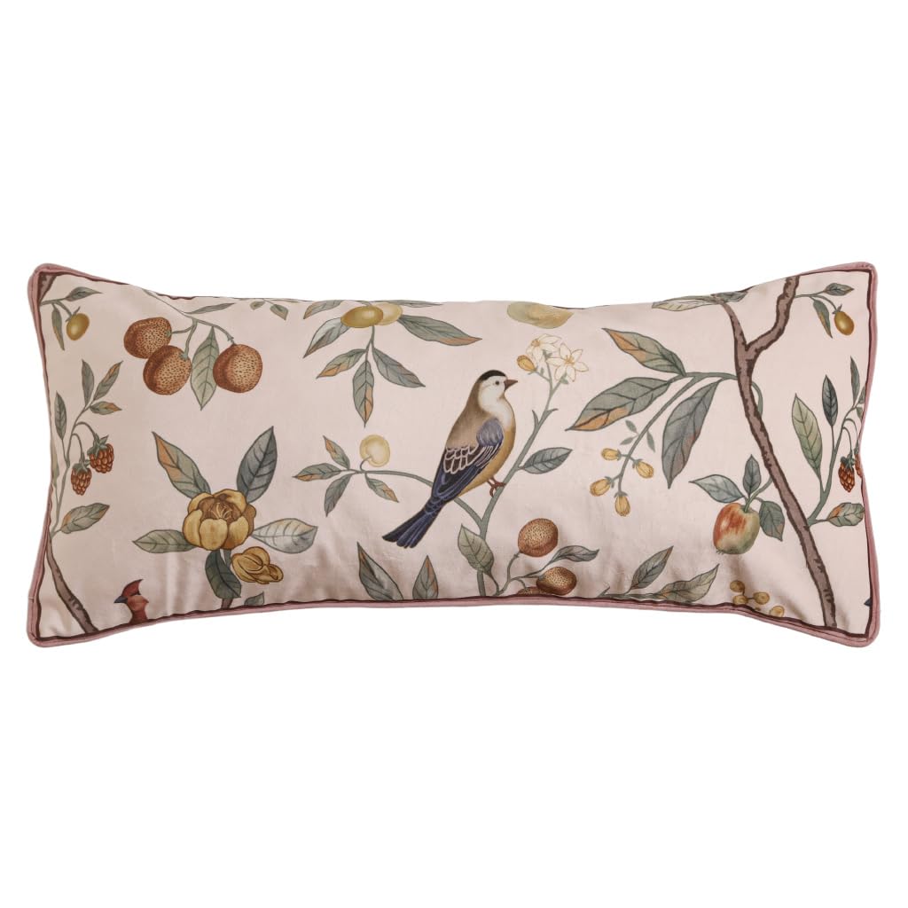 bilin gaier Vintage Square Throw Pillow Covers Pack of 2,Red Cozy Velvet with Leaves and Floral Pattern Pillowcases,Decoration Pillows Cushion Covers for Living Room Couch Sofa Bed Car Chair,18"x18"