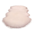 Artificial Sheepskin Long Hair Carpet Floor Wool Fluffy Soft Mat Soft Faux Fluffy Shaggy Rugs Home Decor(Black,60x90cm)