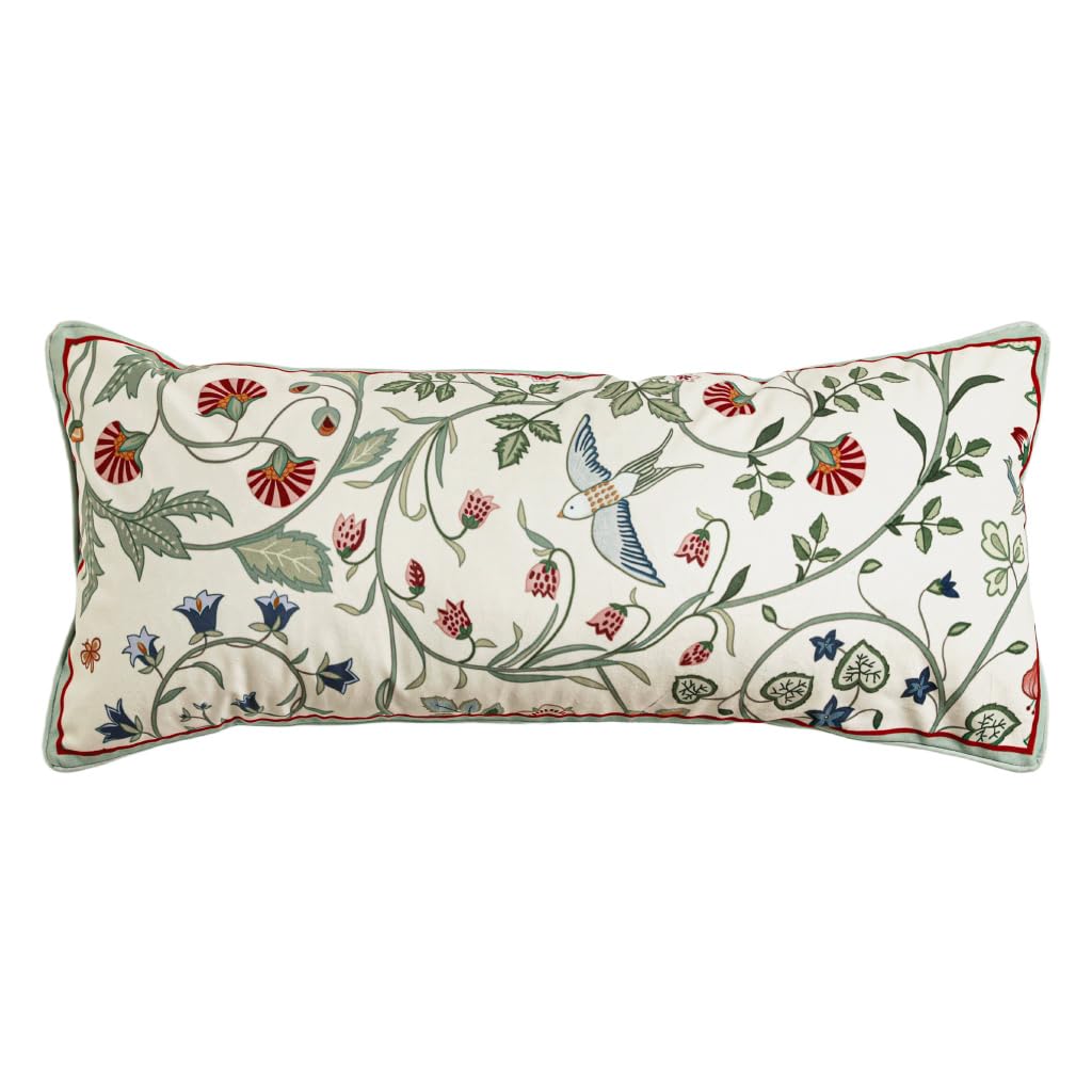 bilin gaier Vintage Square Throw Pillow Covers Pack of 2,Red Cozy Velvet with Leaves and Floral Pattern Pillowcases,Decoration Pillows Cushion Covers for Living Room Couch Sofa Bed Car Chair,18"x18"