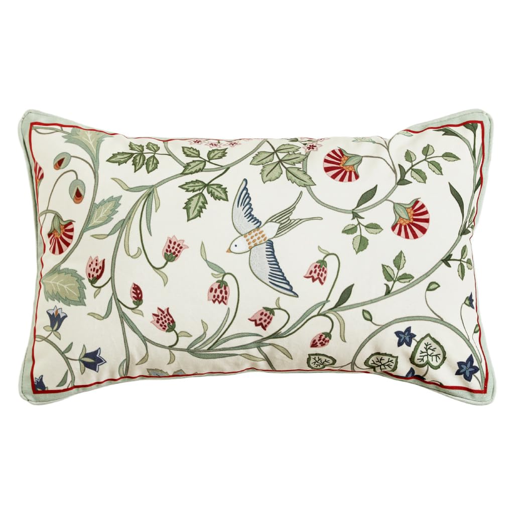 bilin gaier Vintage Square Throw Pillow Covers Pack of 2,Red Cozy Velvet with Leaves and Floral Pattern Pillowcases,Decoration Pillows Cushion Covers for Living Room Couch Sofa Bed Car Chair,18"x18"