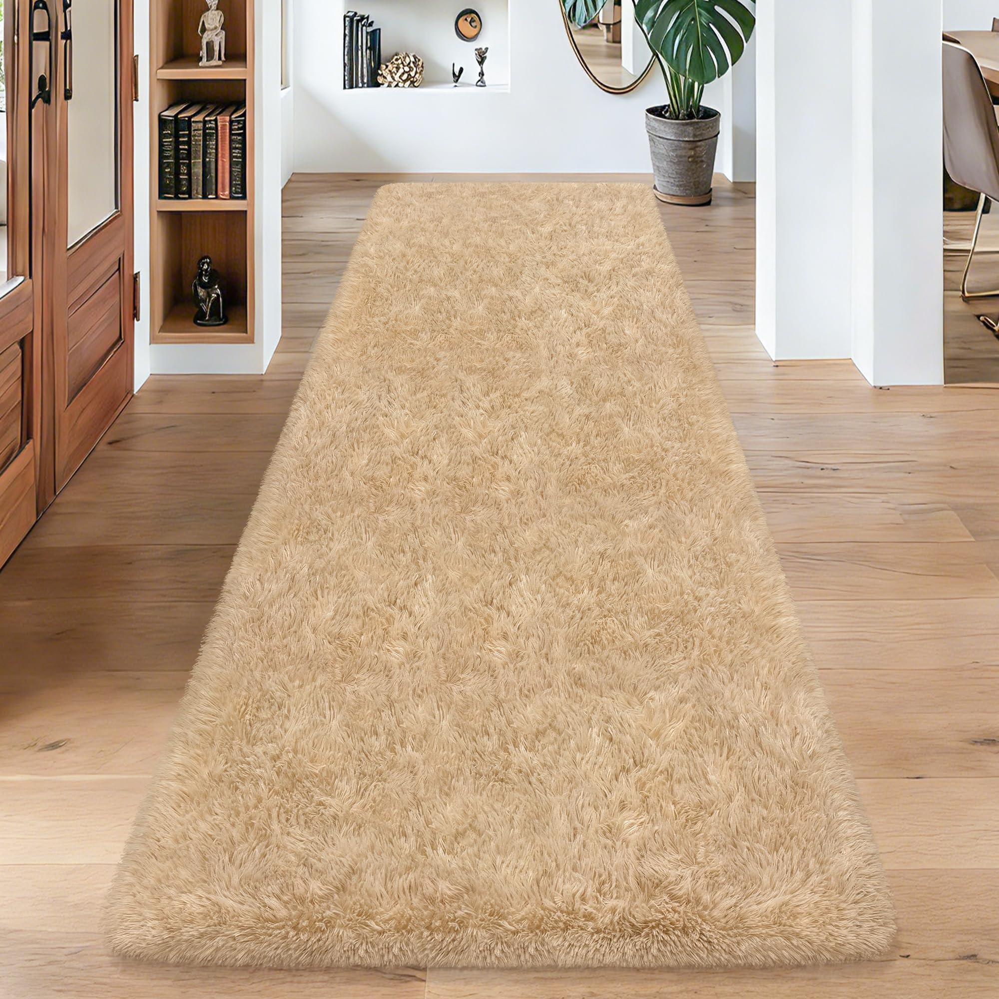 5x8 Ft Light Grey Large Area Rugs for Bedroom,Fluffy Furry Rug Floor Carpets Shaggy Playing Mat for Kids Baby Girls Room Nursery Home Decor Tie Dyed Gray Thick Rugs Fuzzy Home Decor