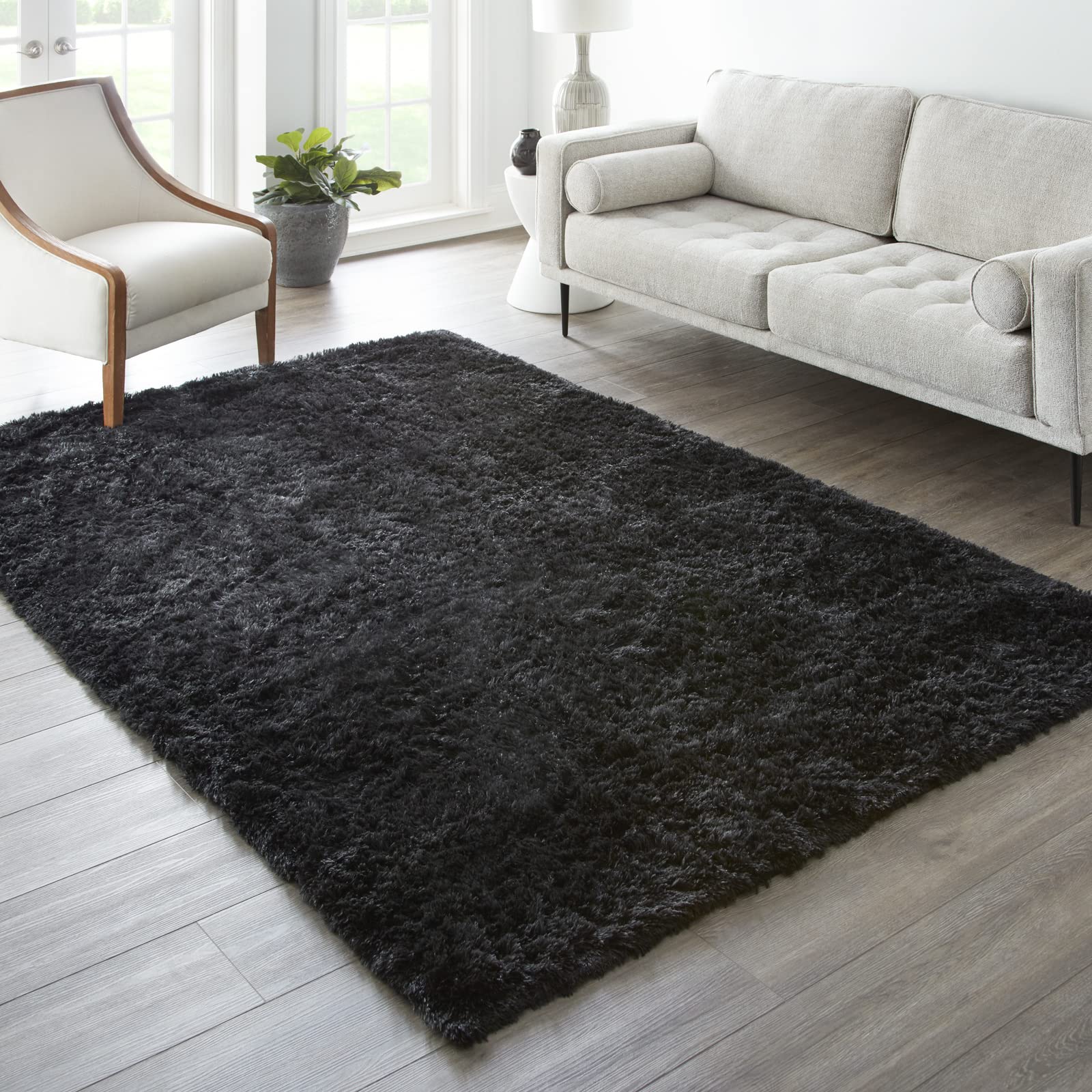 Ophanie Beige Rugs for Living Room Bedroom, 5x8 Fluffy Fuzzy Furry Carpet, Plush Soft Shaggy Bedside Indoor Floor Area Rug for Kids Girls Boys Baby Teen Dorm Nursery Home Decor Aesthetic