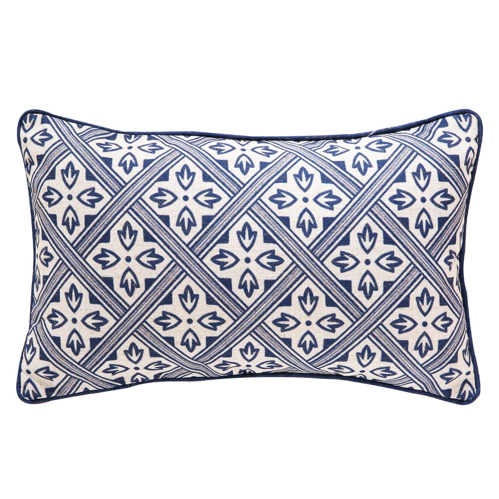patdrea Designer Throw Pillow Covers for Couch 18"x18",Vintage Linen Pillows Cover with Cheetah Pattern and Luxury Pendant,Farmhouse Decorative Pillowcases for Bed Living Room Outdoor Set of 2