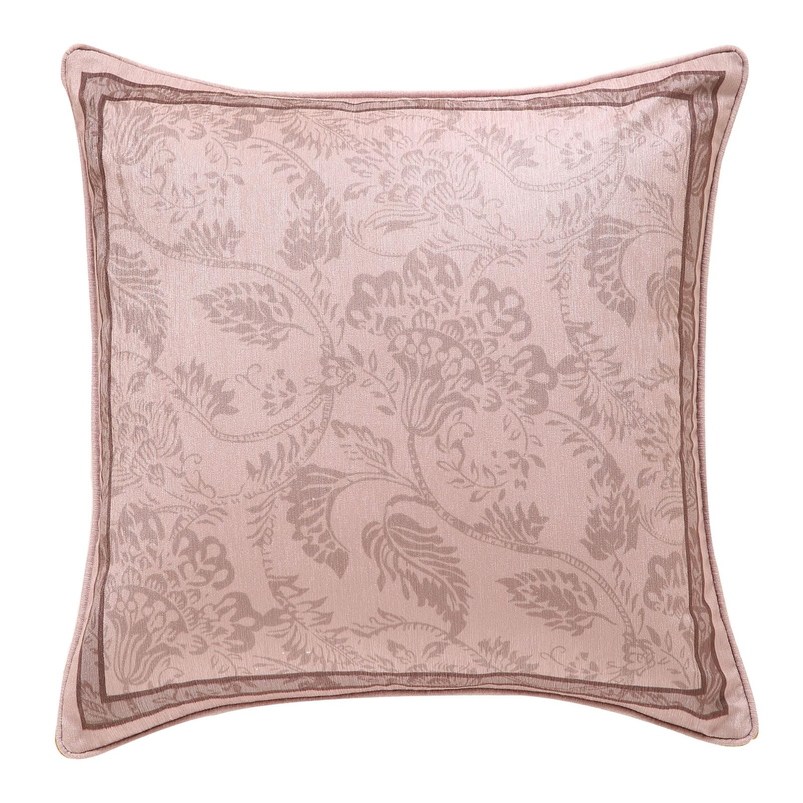 bilin gaier Vintage Square Throw Pillow Covers Pack of 2,Red Cozy Velvet with Leaves and Floral Pattern Pillowcases,Decoration Pillows Cushion Covers for Living Room Couch Sofa Bed Car Chair,18"x18"