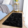 Amearea Yellow 6×9ft Soft Shag Rug, Non-slip Fluffy Carpet for Bedroom, Living Room & Nursery
