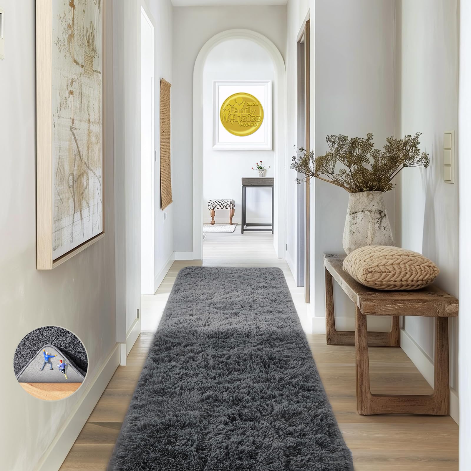 Ophanie Beige Rugs for Living Room Bedroom, 5x8 Fluffy Fuzzy Furry Carpet, Plush Soft Shaggy Bedside Indoor Floor Area Rug for Kids Girls Boys Baby Teen Dorm Nursery Home Decor Aesthetic