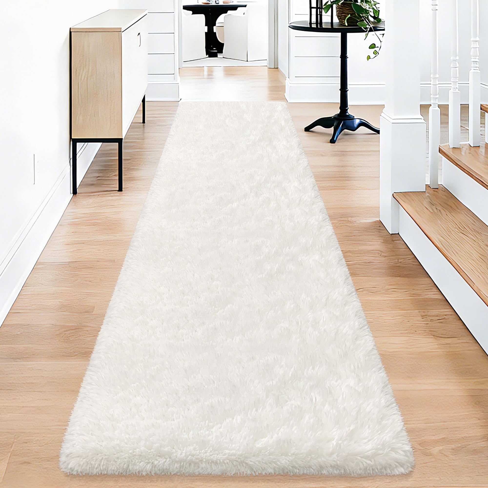 5x8 Ft Light Grey Large Area Rugs for Bedroom,Fluffy Furry Rug Floor Carpets Shaggy Playing Mat for Kids Baby Girls Room Nursery Home Decor Tie Dyed Gray Thick Rugs Fuzzy Home Decor