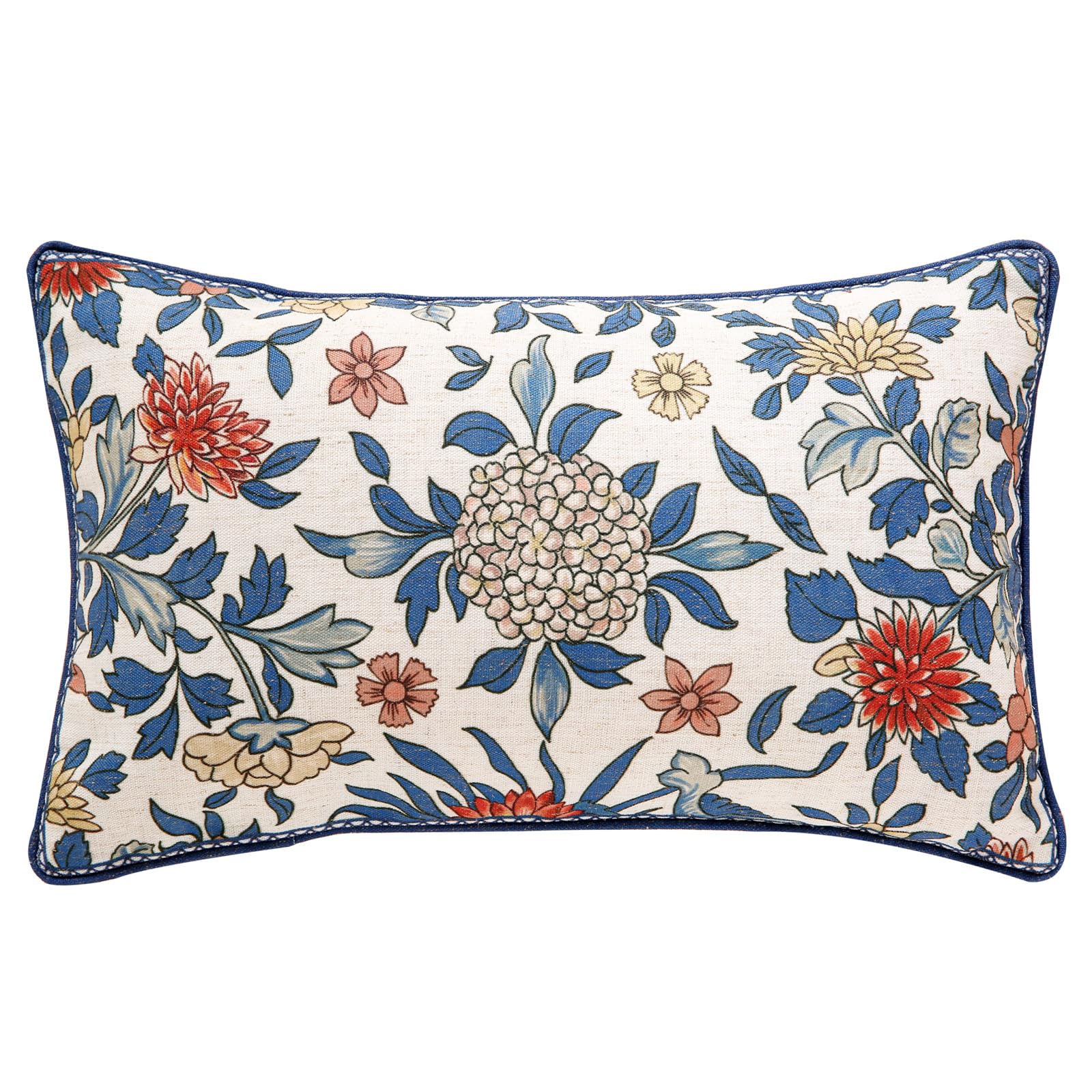 patdrea Designer Throw Pillow Covers for Couch 18"x18",Vintage Linen Pillows Cover with Cheetah Pattern and Luxury Pendant,Farmhouse Decorative Pillowcases for Bed Living Room Outdoor Set of 2