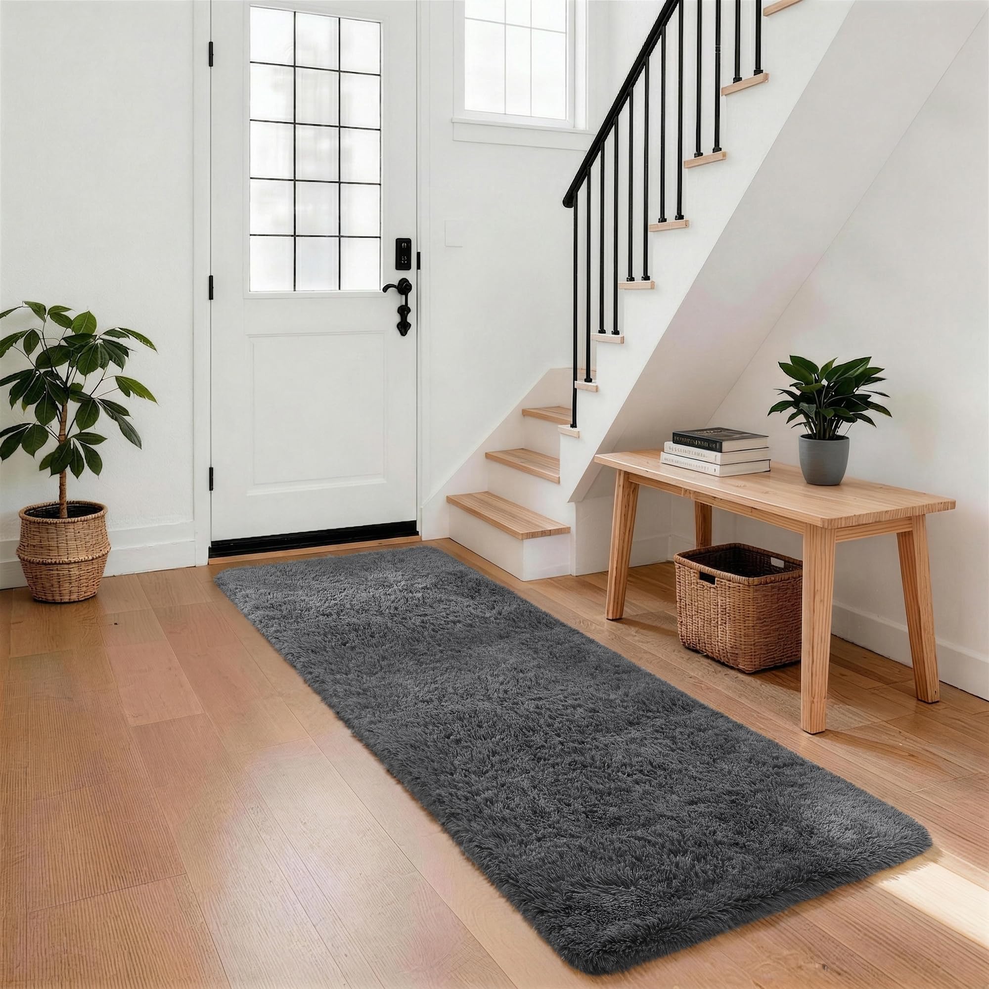 Ophanie Beige Rugs for Living Room Bedroom, 5x8 Fluffy Fuzzy Furry Carpet, Plush Soft Shaggy Bedside Indoor Floor Area Rug for Kids Girls Boys Baby Teen Dorm Nursery Home Decor Aesthetic