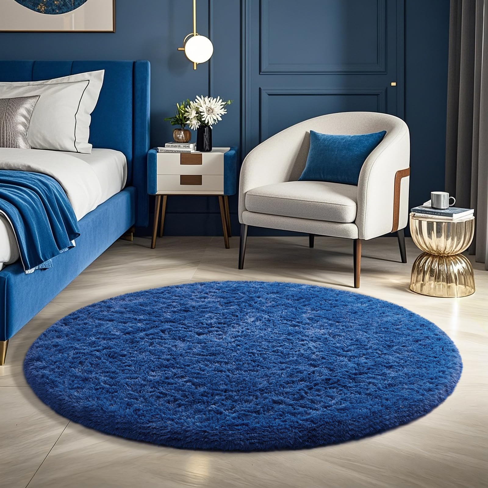Ophanie Beige Rugs for Living Room Bedroom, 5x8 Fluffy Fuzzy Furry Carpet, Plush Soft Shaggy Bedside Indoor Floor Area Rug for Kids Girls Boys Baby Teen Dorm Nursery Home Decor Aesthetic